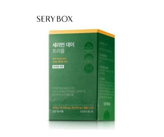 SERY BOX 세리번 데이 트리플 14팩 x 2개 (4주분) x 30 Box