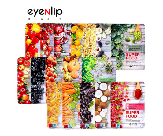 Eyenlip Super Food Mask x 10 шт. 17 типов